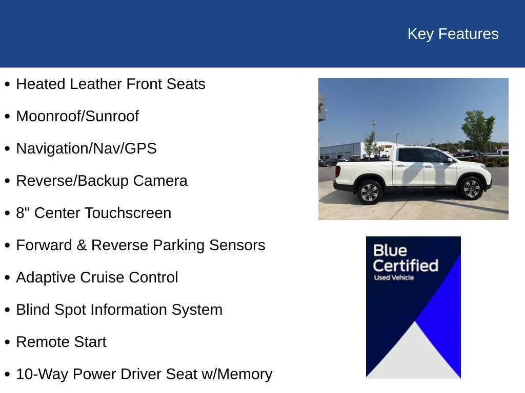 Certified Used 2019 White Diamond Pearl Honda RTL-E image 30