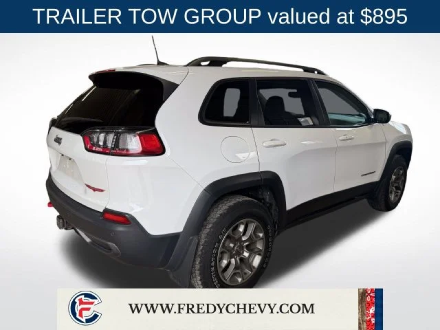 Used 2020 White Jeep Trailhawk 4x4 image 6