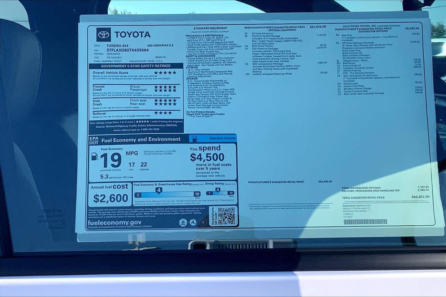 New 2026 Ice Cap Toyota SR5 image 22