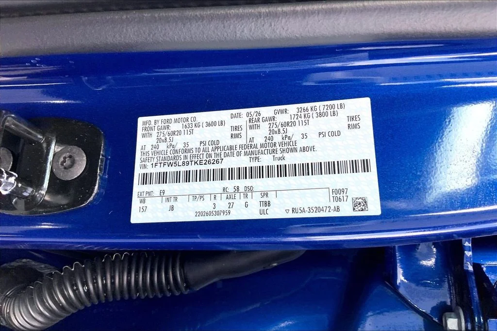 New 2026 Blue Ford Lariat image 13
