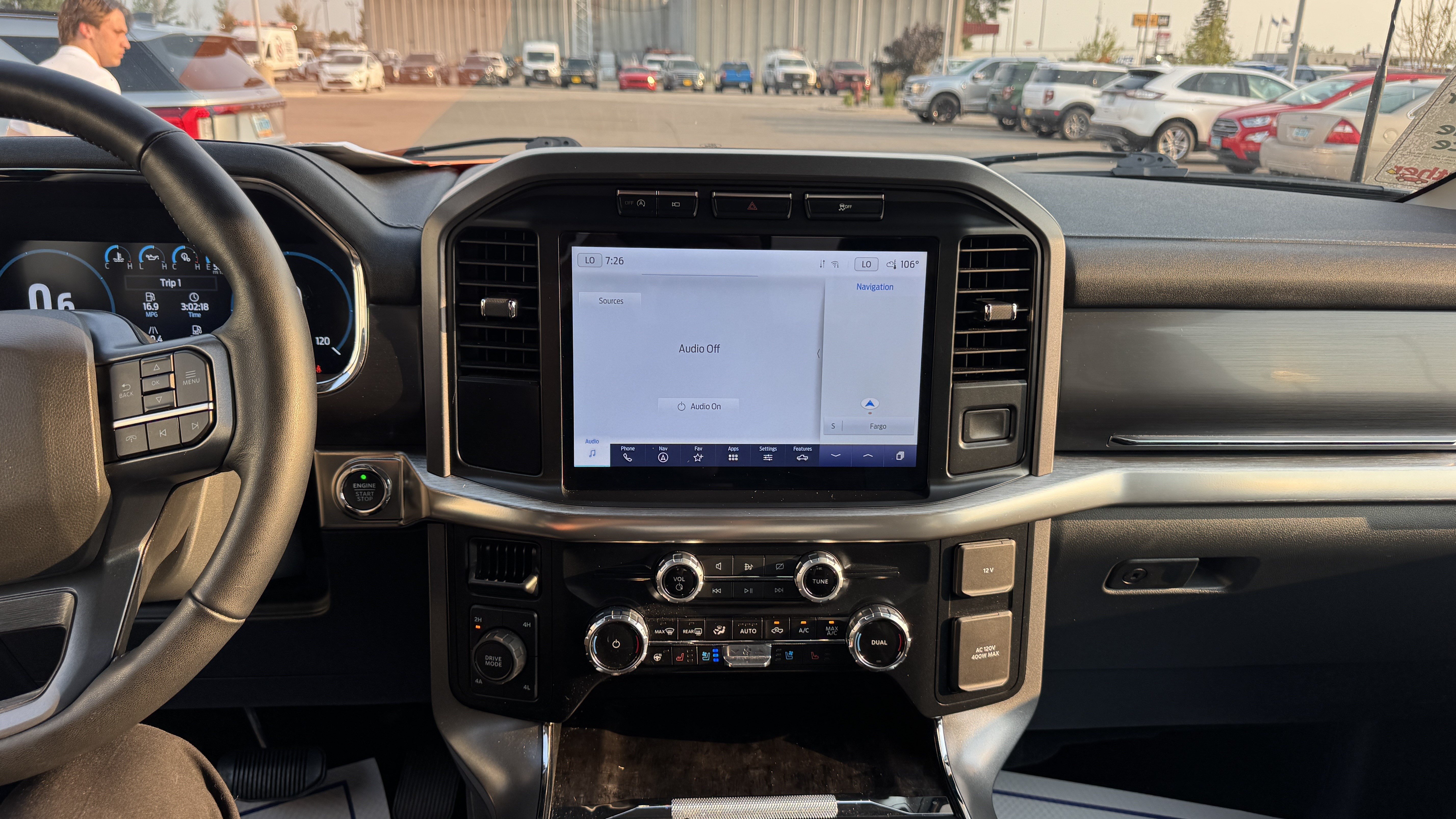 Certified Used 2023 Carbonized Gray Metallic Ford LARIAT image 14