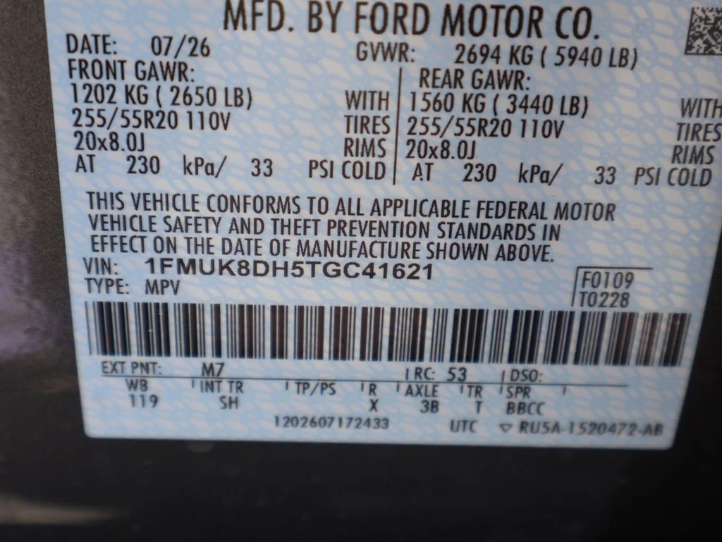 New 2026 Carbonized Gray Metallic Ford Active image 42