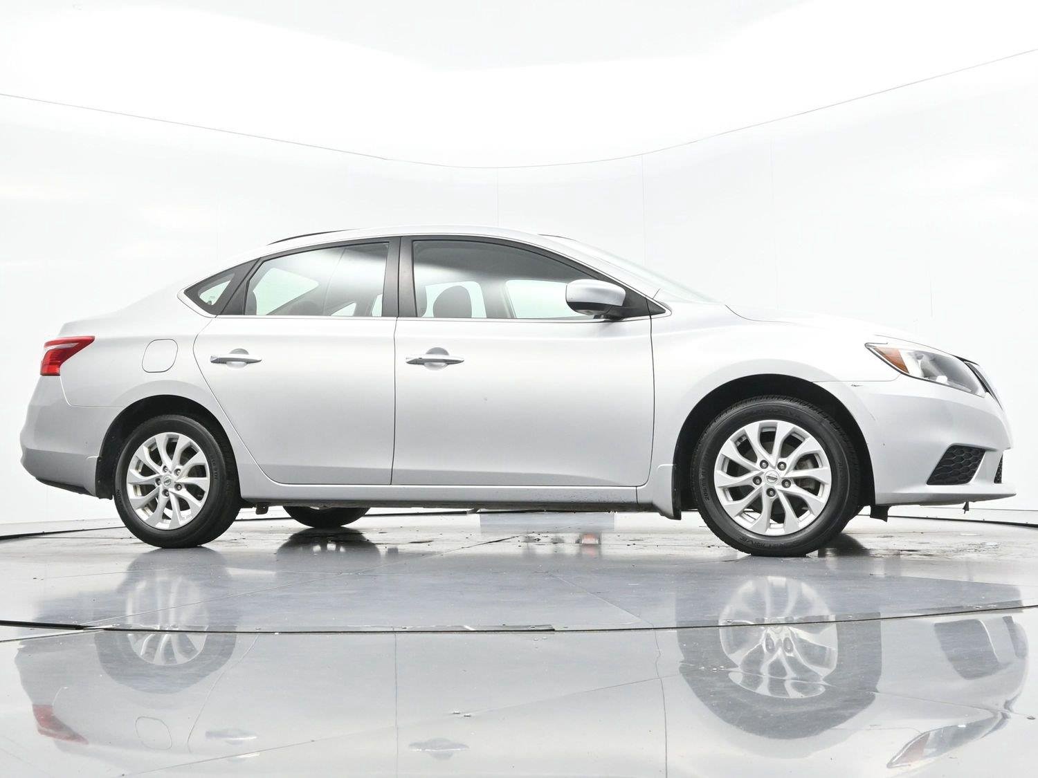 Used 2019 Brilliant Silver Metallic Nissan SV image 40