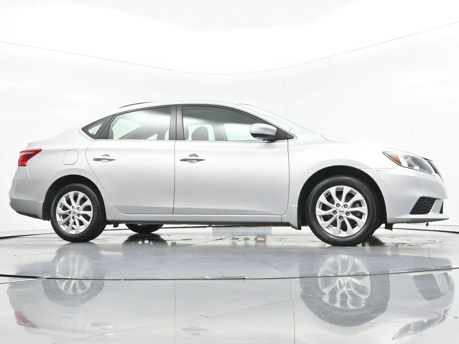 Used 2019 Brilliant Silver Metallic Nissan SV image 40