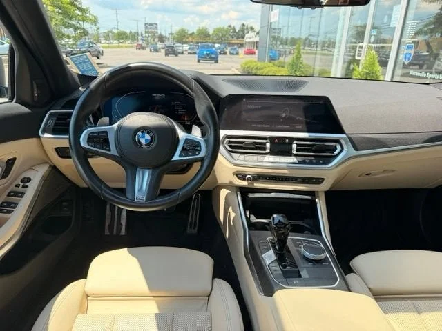 Used 2022 Portimao Blue Metallic BMW M340i xDrive image 10
