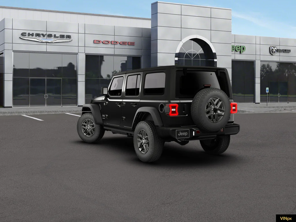 New 2026 Black Clear-Coat Exterior Paint Jeep Sport S image 1