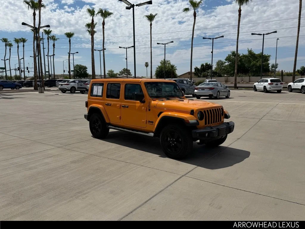Used 2021  Jeep Unlimited Sahara Altitude image 9