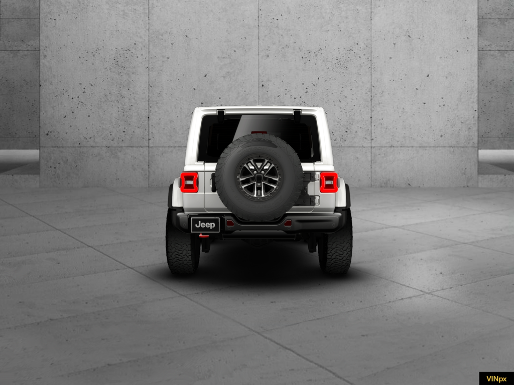 New 2026 Bright White Clear-Coat Exterior Paint Jeep Rubicon X image 5