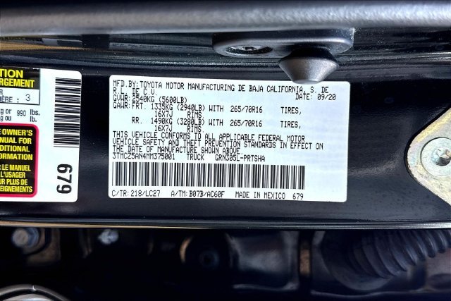 Used 2021 Black Toyota TRD Off-Road image 21