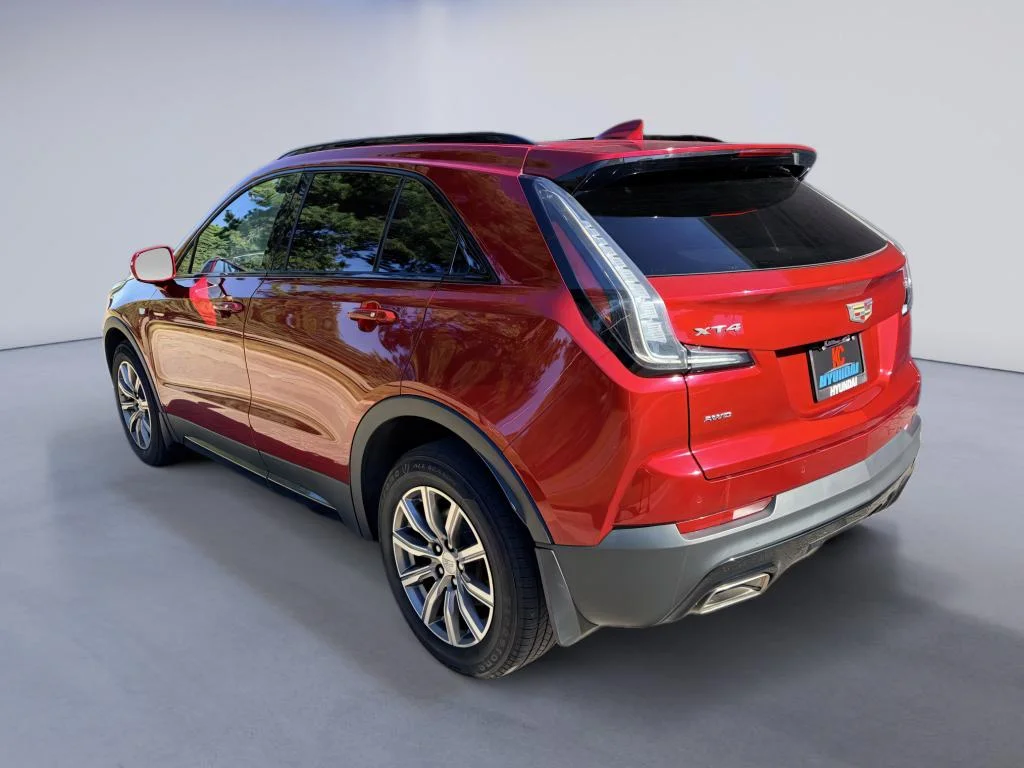 Used 2021 Red Cadillac AWD Sport image 3
