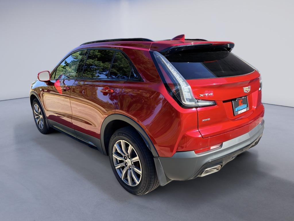 Used 2021 Red Cadillac AWD Sport image 3