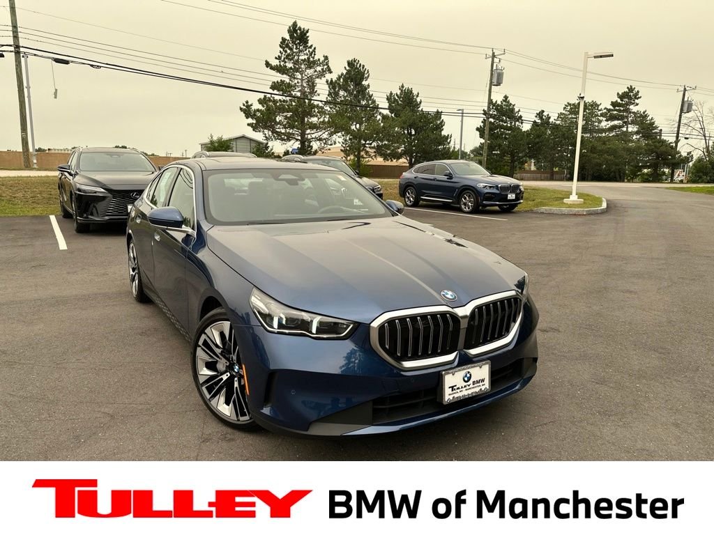 Certified Used 2024 Phytonic Blue Metallic BMW 540i xDrive image 1