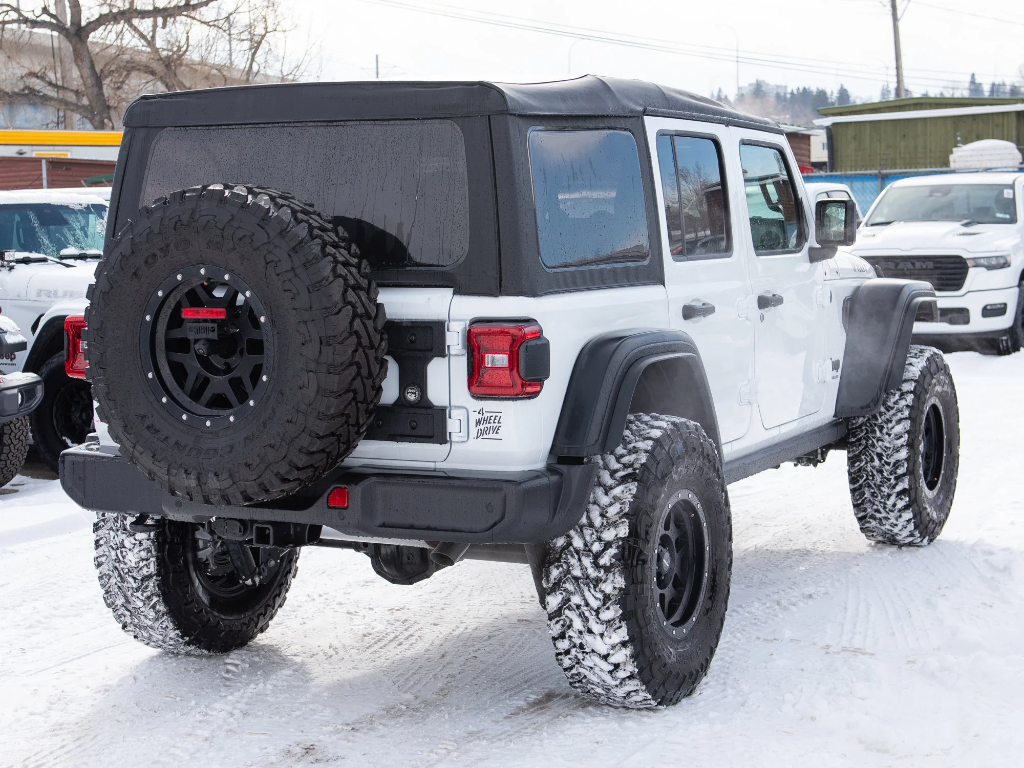 New 2026 White Jeep Willys*, 3.5 Inch Lift, 37 Inch Tires image 9