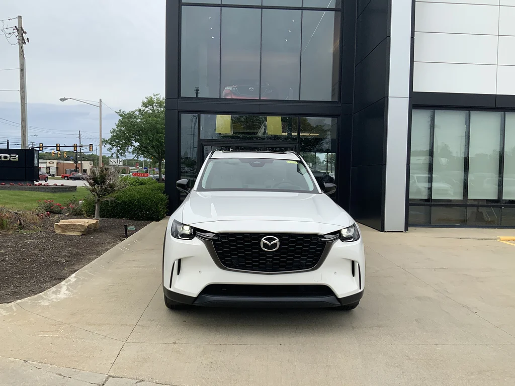 New 2026 Rhodium White Premium Mazda 3.3 Turbo Premium Sport AWD image 2
