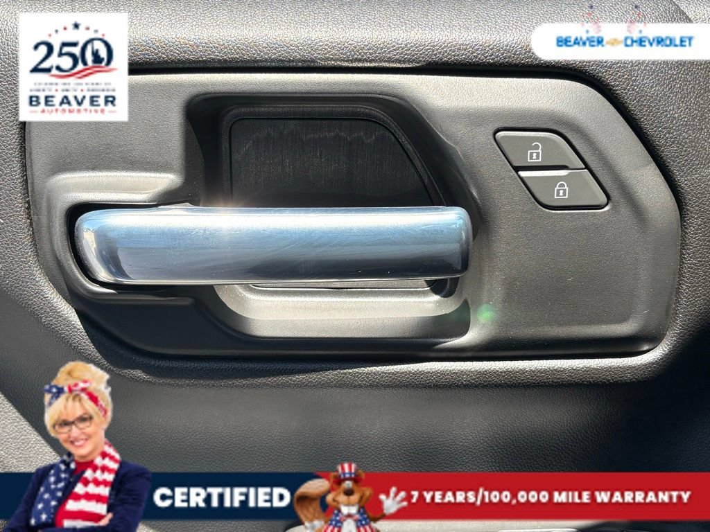 Used 2025 Riptide Blue Metallic Chevrolet Custom image 29