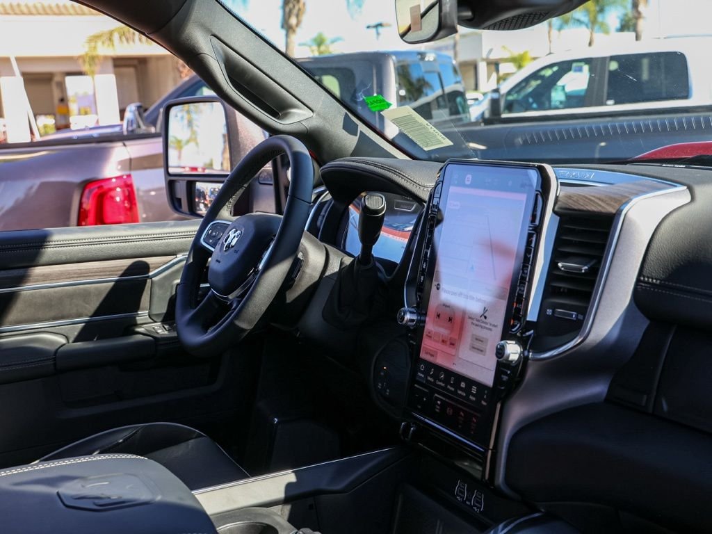 New 2026 Molten Red Pearl-Coat Exterior Paint RAM Laramie image 18