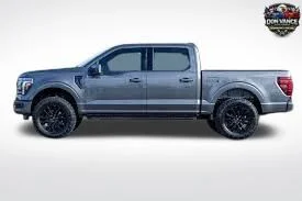 New 2026 Carbonized Gray Metallic Ford Lariat® image 1