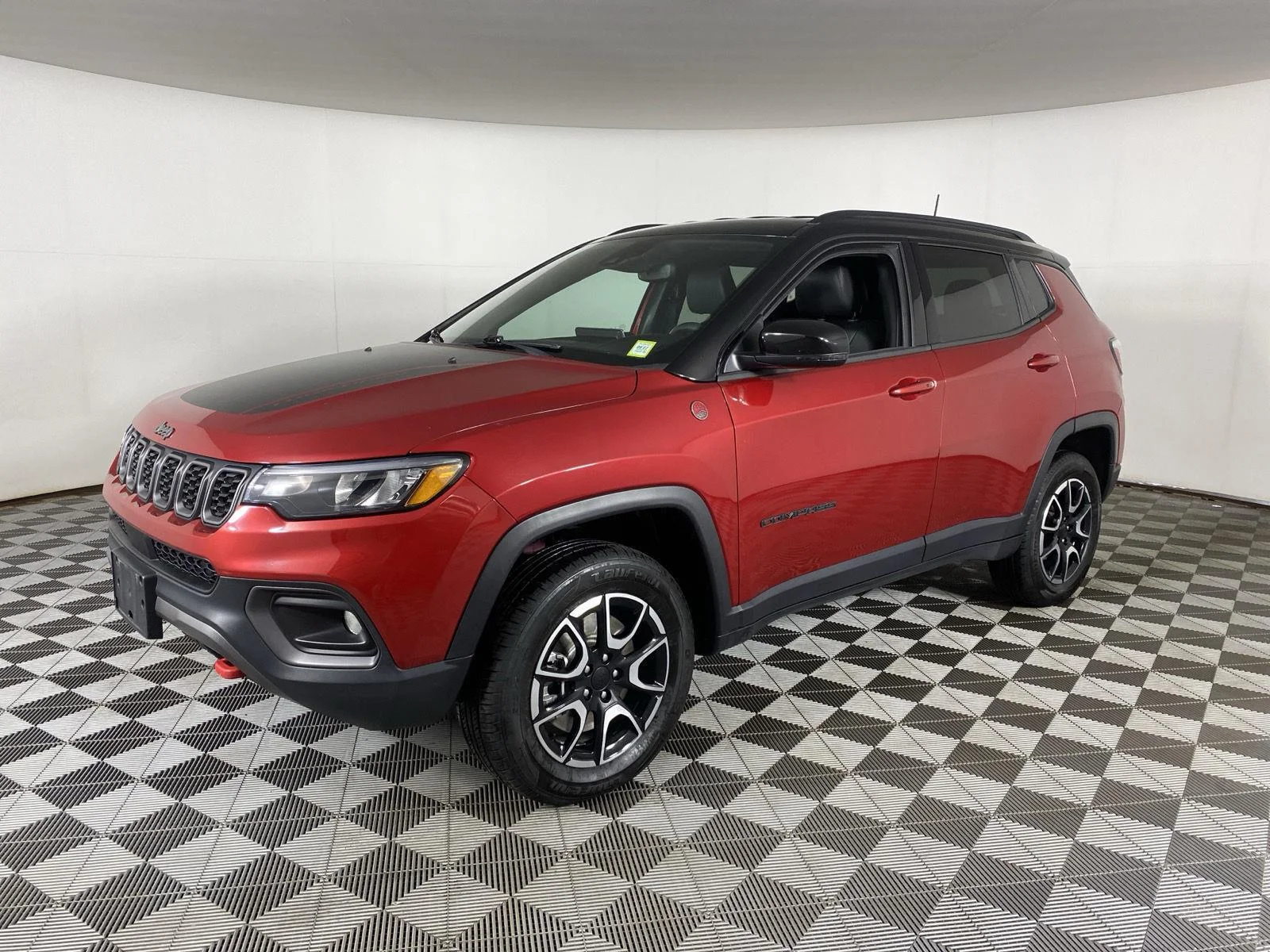 Used 2024 Red Hot Pearlcoat Jeep Trailhawk image 6