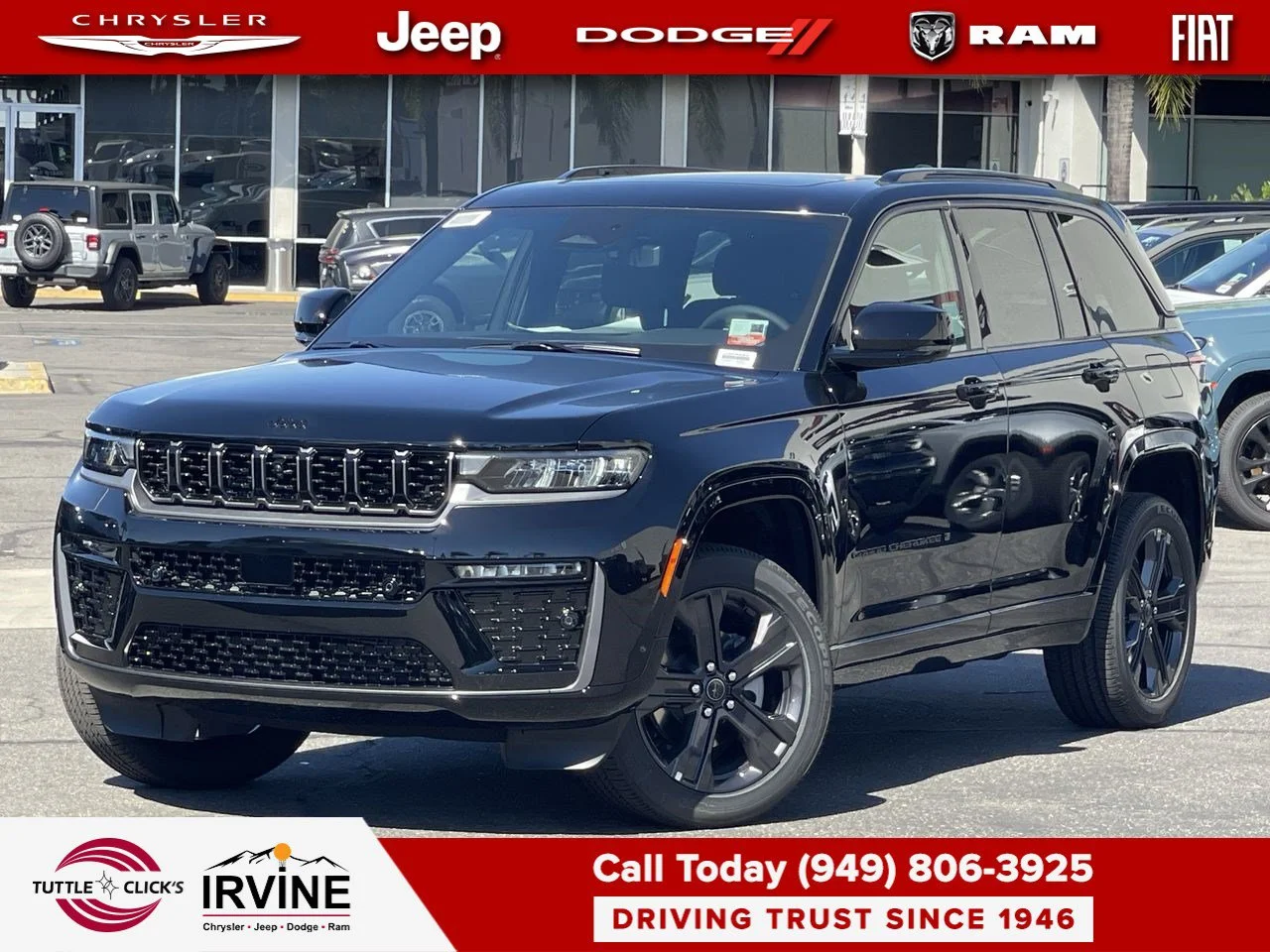 New 2027 High-Gloss Black Paint Jeep Limited Reserve image 1