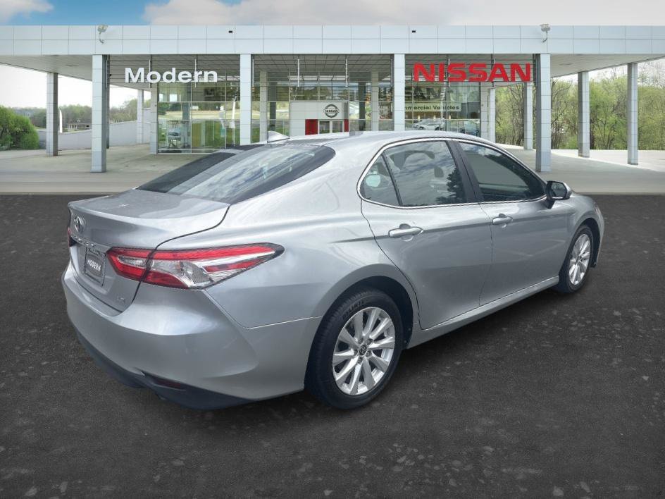 Used 2020 Celestial Silver Metallic Toyota LE image 5