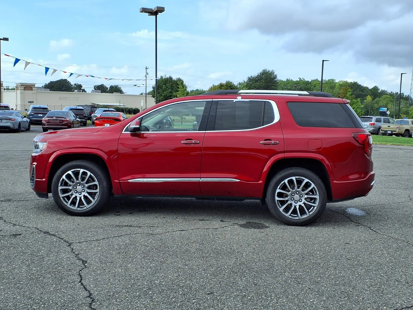 Used 2023 Volcanic Red Tintcoat GMC Denali image 3