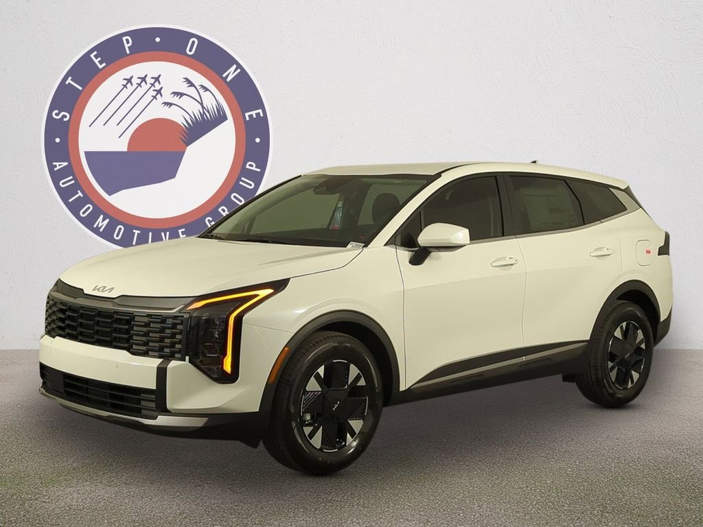 New 2026 Snow White Pearl Kia LX image 2