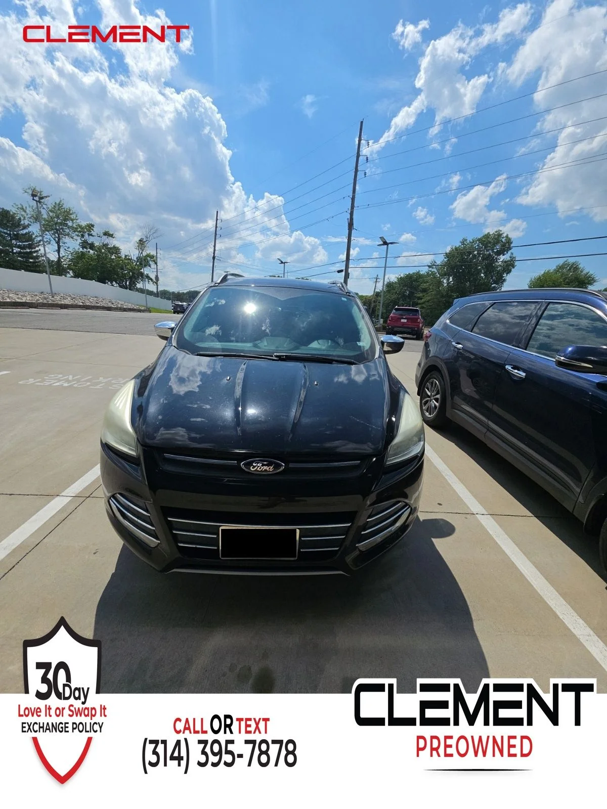 Used 2016 Black Ford SE image 1