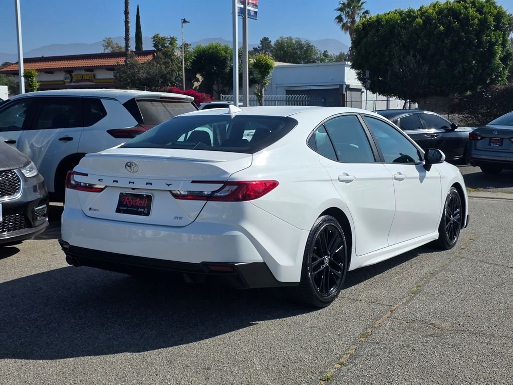 Used 2025 White Toyota SE image 5