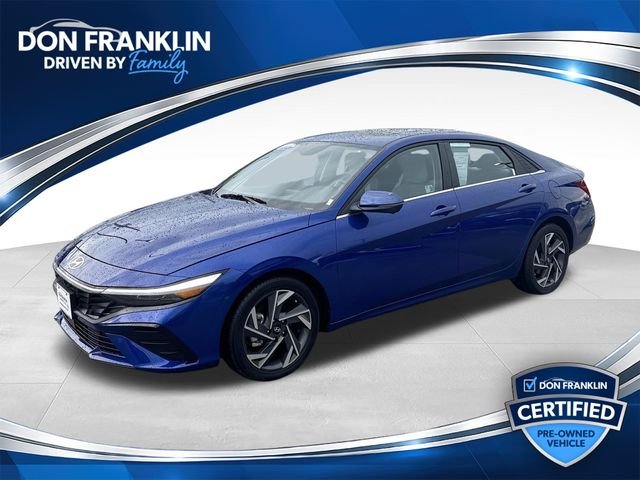 Used 2024 Blue Hyundai Limited image 1