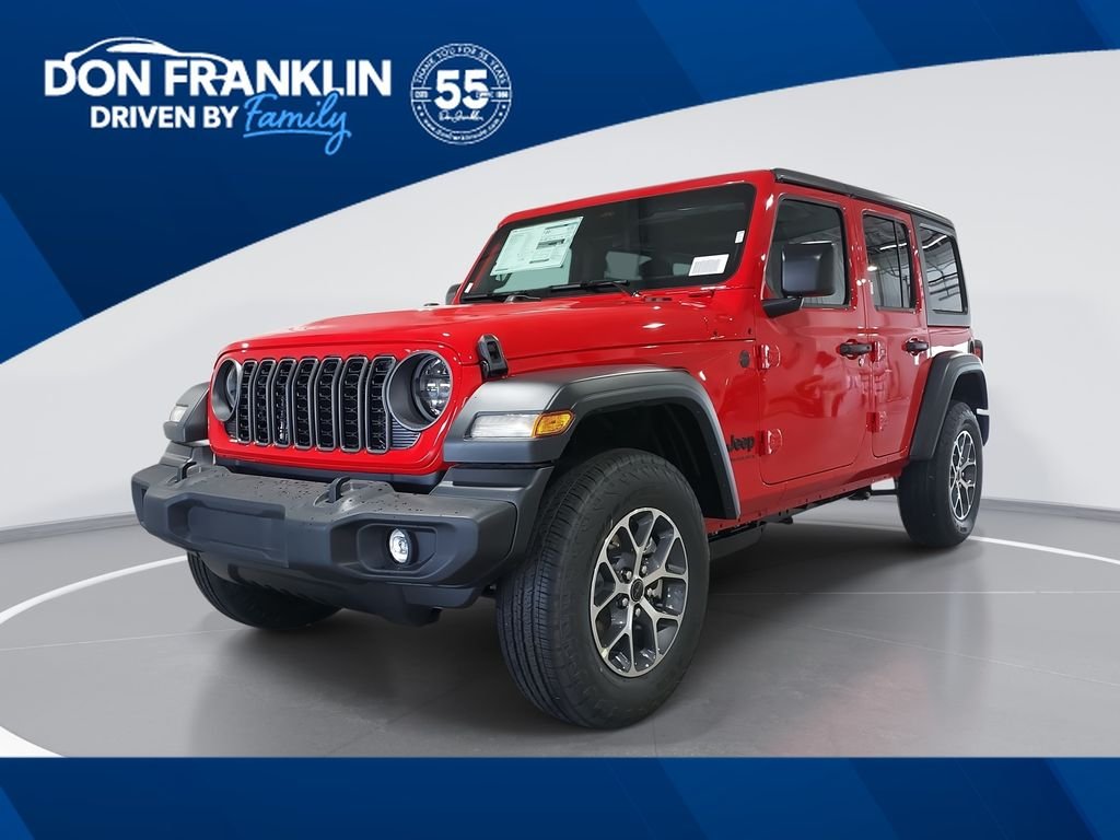 New 2026 Red Jeep Sport S image 1