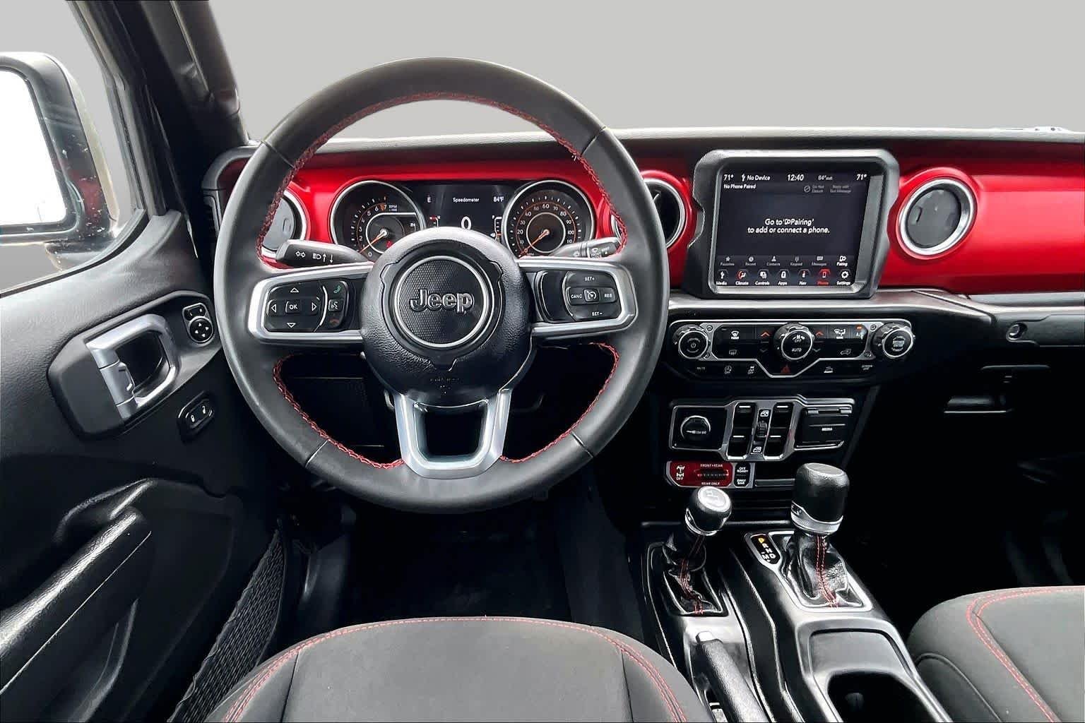 Used 2023 Black Clearcoat Jeep Rubicon image 6