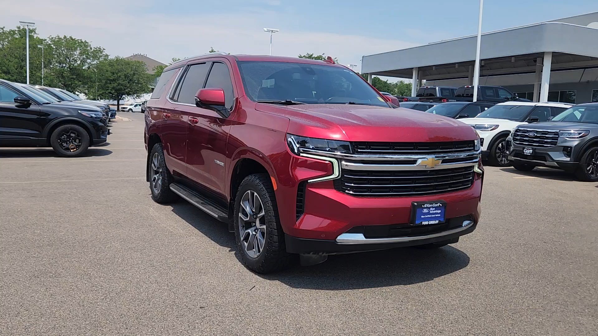 Used 2021 Cherry Red Tintcoat Chevrolet LT image 14