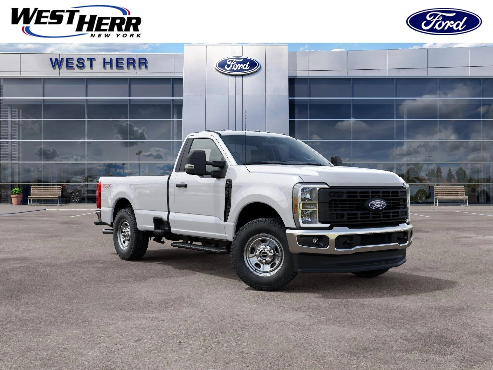 New 2027 Oxford White Ford F-350® XL image 1