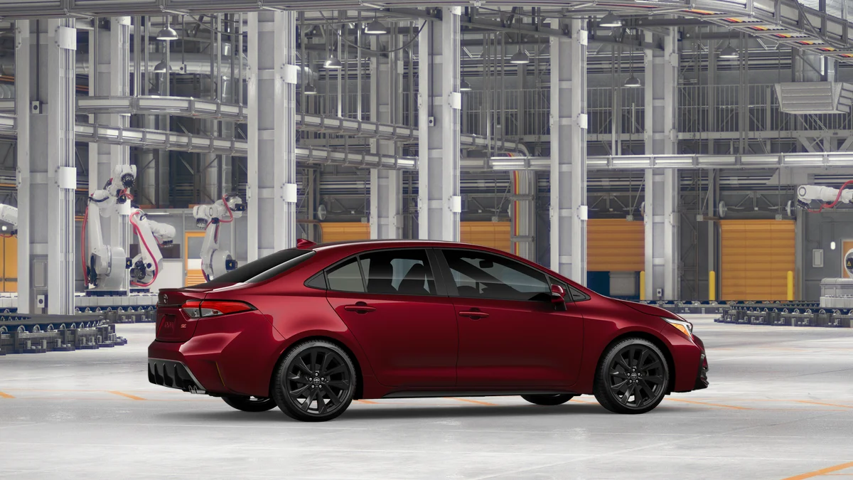 New 2026 Ruby Flare Pearl Toyota SE image 11