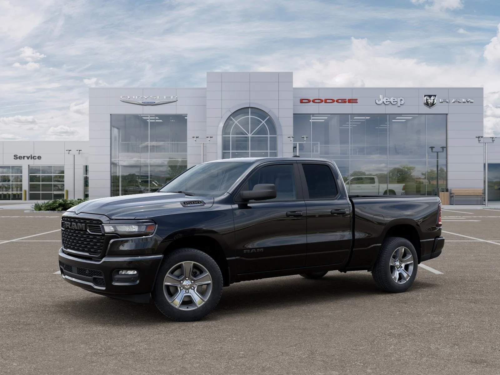New 2026 Diamond Black Crystal Pearlcoat RAM Express image 30