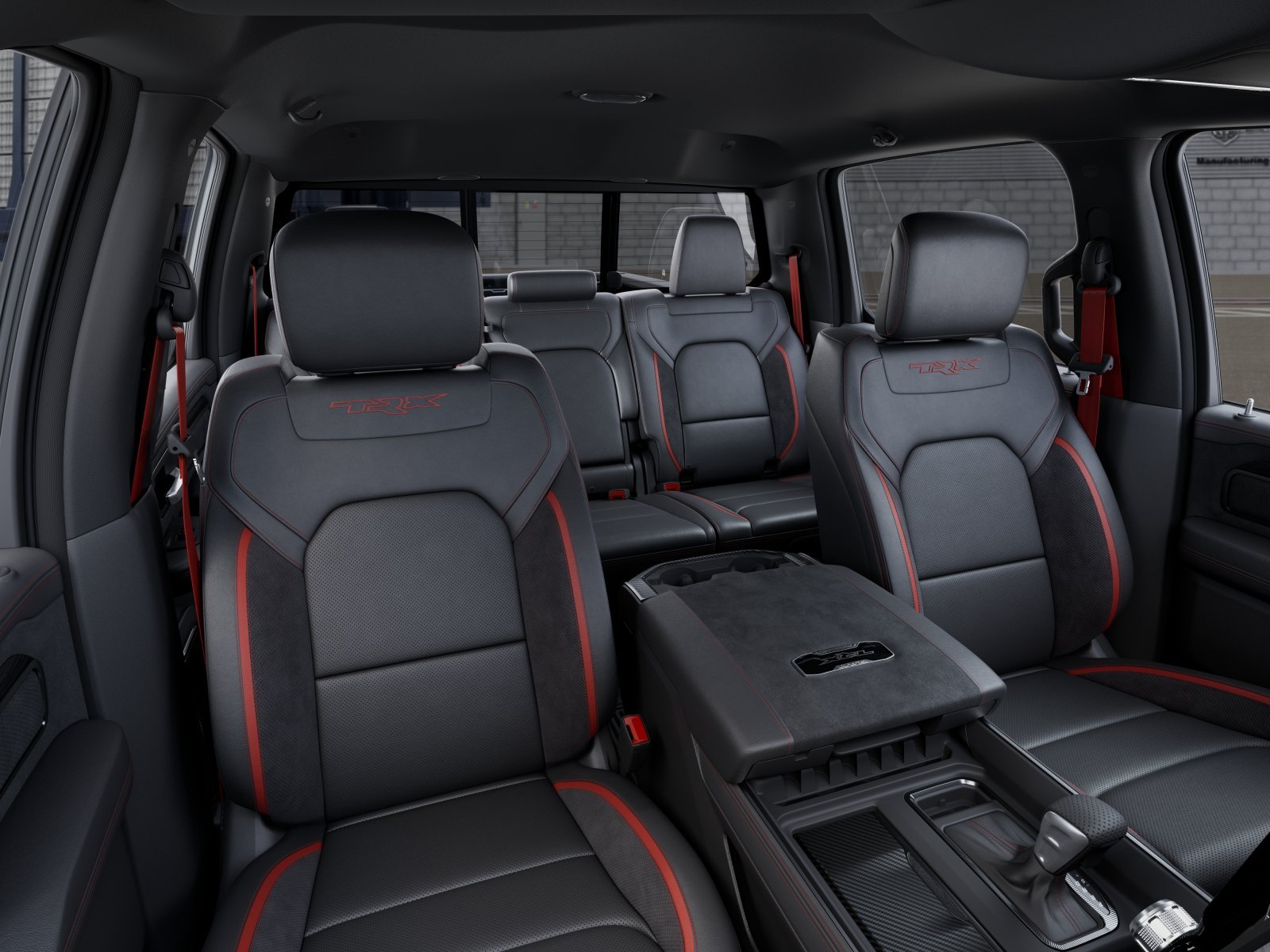 New 2027 Diamond Black Crystal Pearl-Coat Exterior Paint RAM TRX image 9