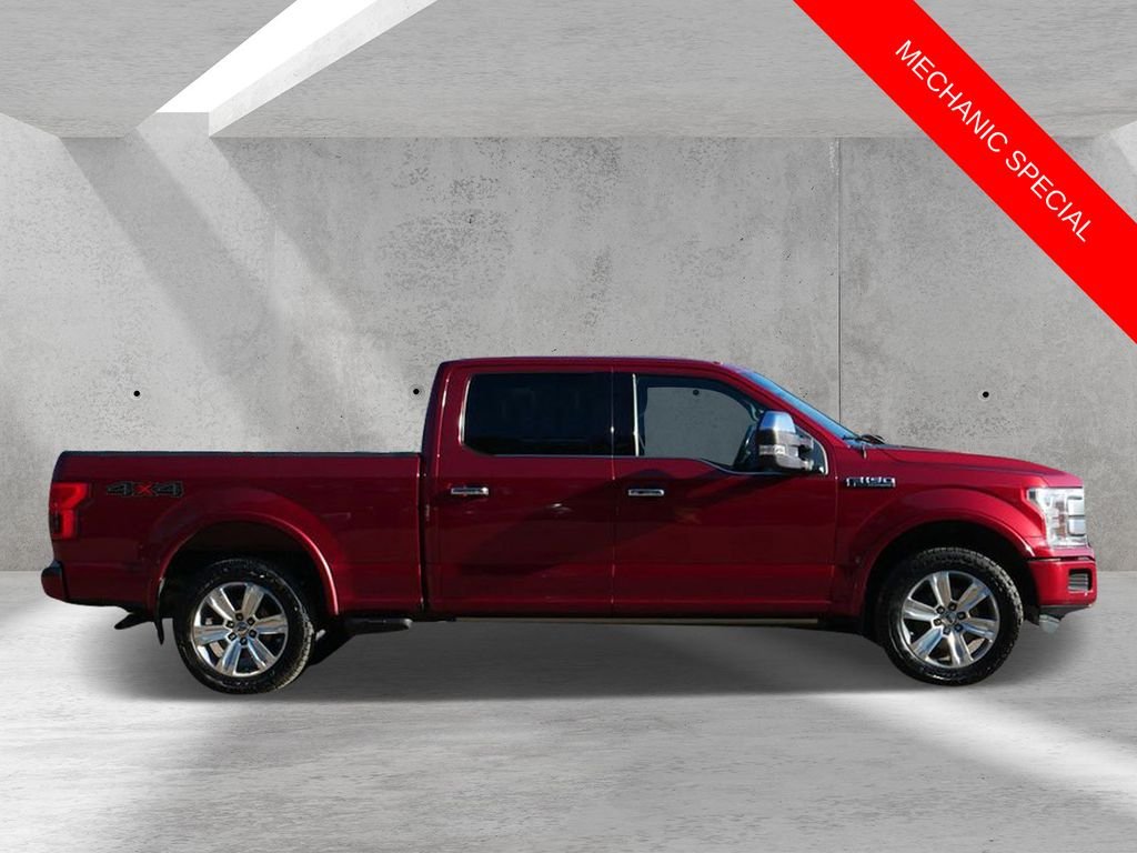 Used 2018 Ford F-150 Platinum with VIN 1FTFW1EG5JFB44971 for sale in White Bear Lake, Minnesota