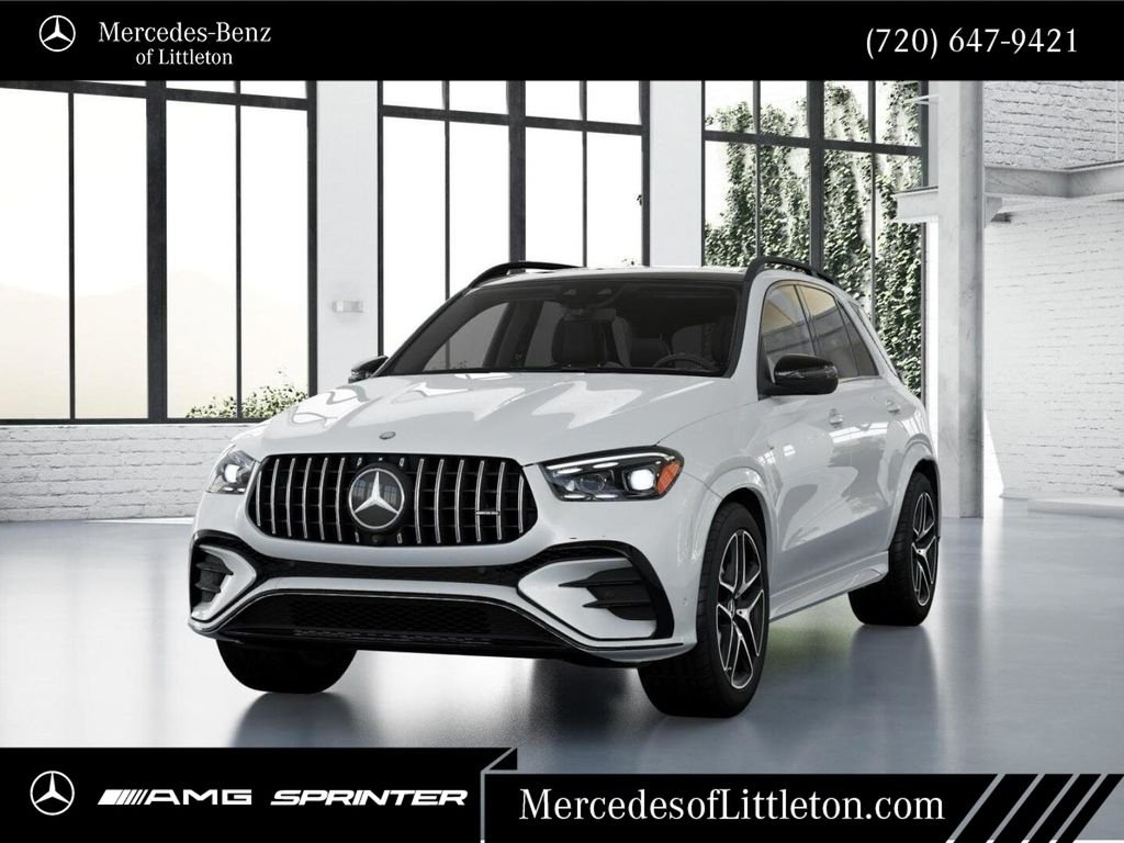 New 2026 MANUFAKTUR Moonlight White Metallic Mercedes-Benz GLE 53 AMG® image 41