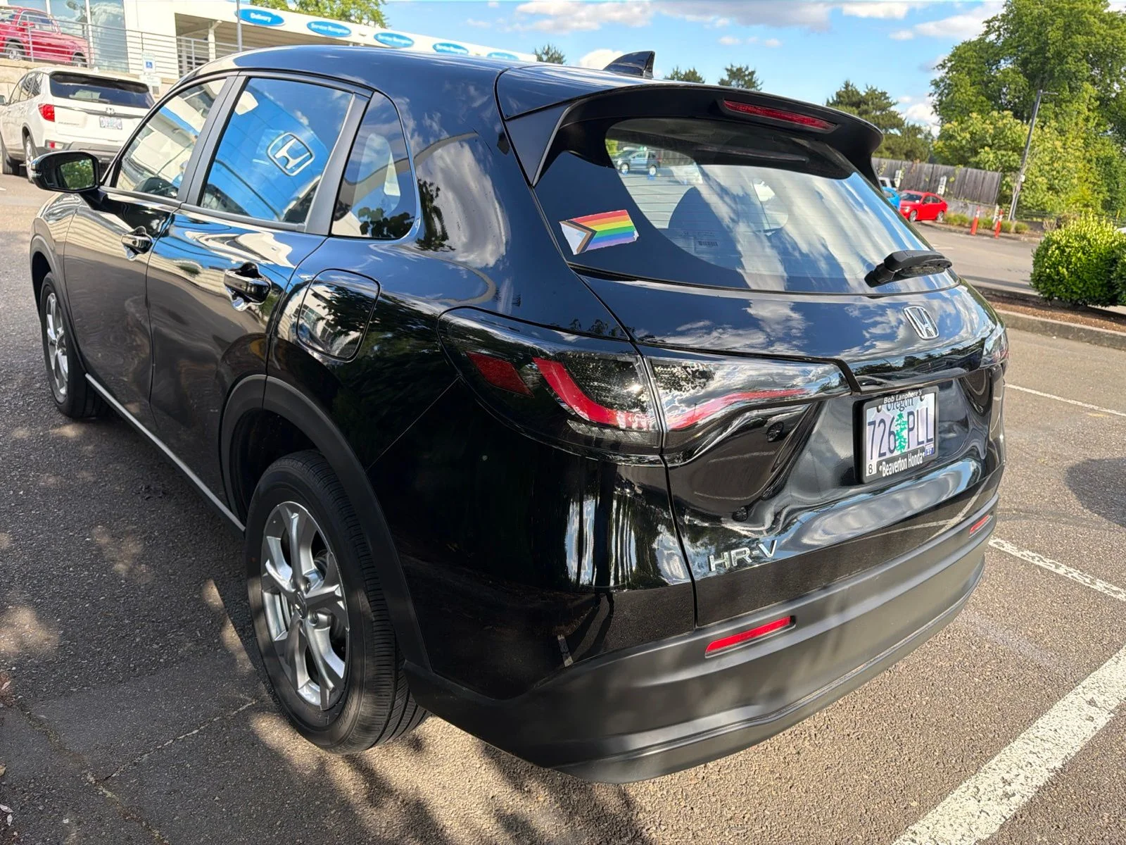 Used 2024 Crystal Black Pearl Honda LX image 6