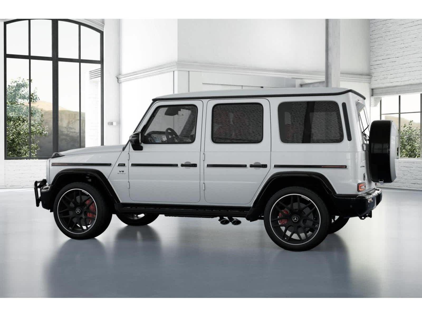 New 2026 MANUFAKTUR Moonlight White Metallic Mercedes-Benz AMG® G 63 SUV image 71