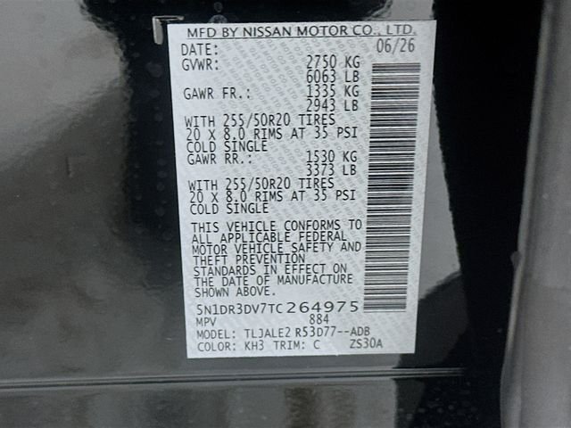 New 2026 Super Black Nissan Platinum image 32