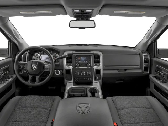 Used 2017 Granite Crystal Metallic Clearcoat Ram Big Horn image 5
