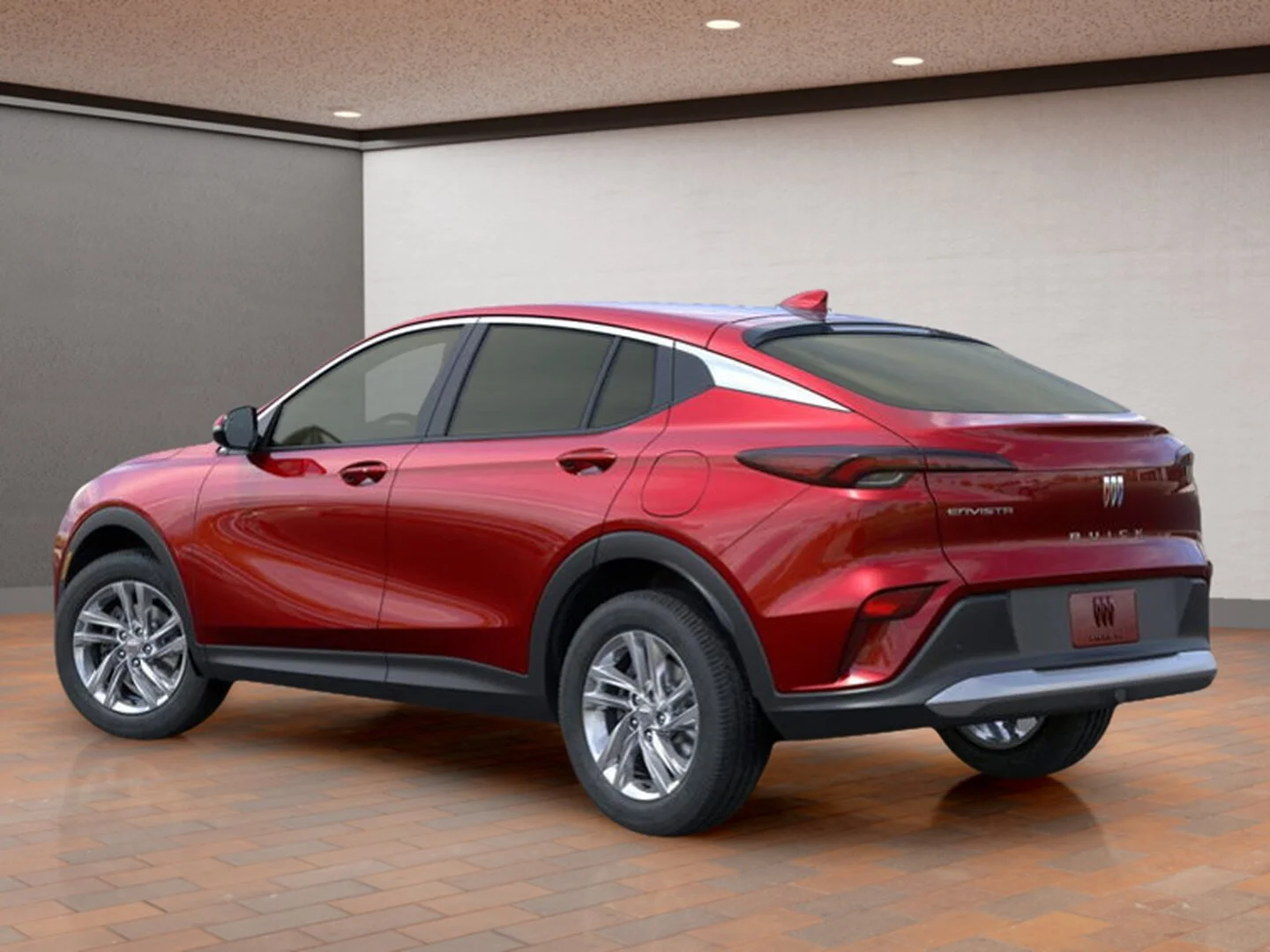 New 2026 Red Buick FWD 4dr Preferred image 3