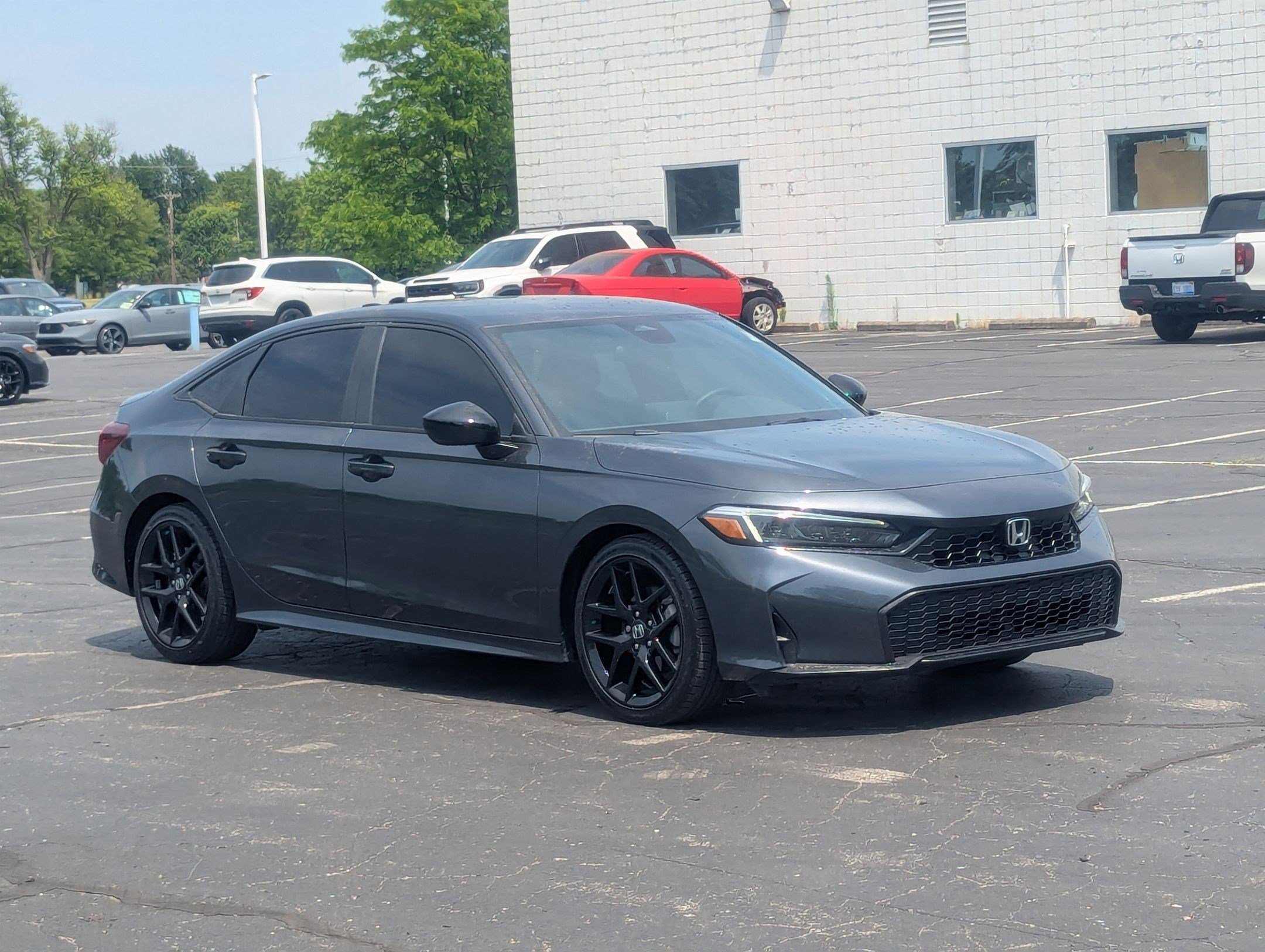 Certified Used 2025 Meteorite Gray Metallic Honda Sport image 6