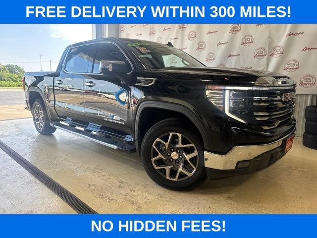 Certified 2022 GMC Sierra 1500 SLT with VIN 3GTUUDED7NG584666 for sale in Kansas City