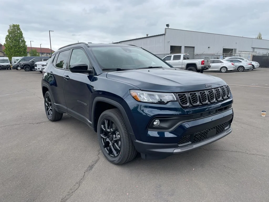 New 2026 Fathom Blue Pearl-Coat Exterior Paint Jeep Latitude image 8