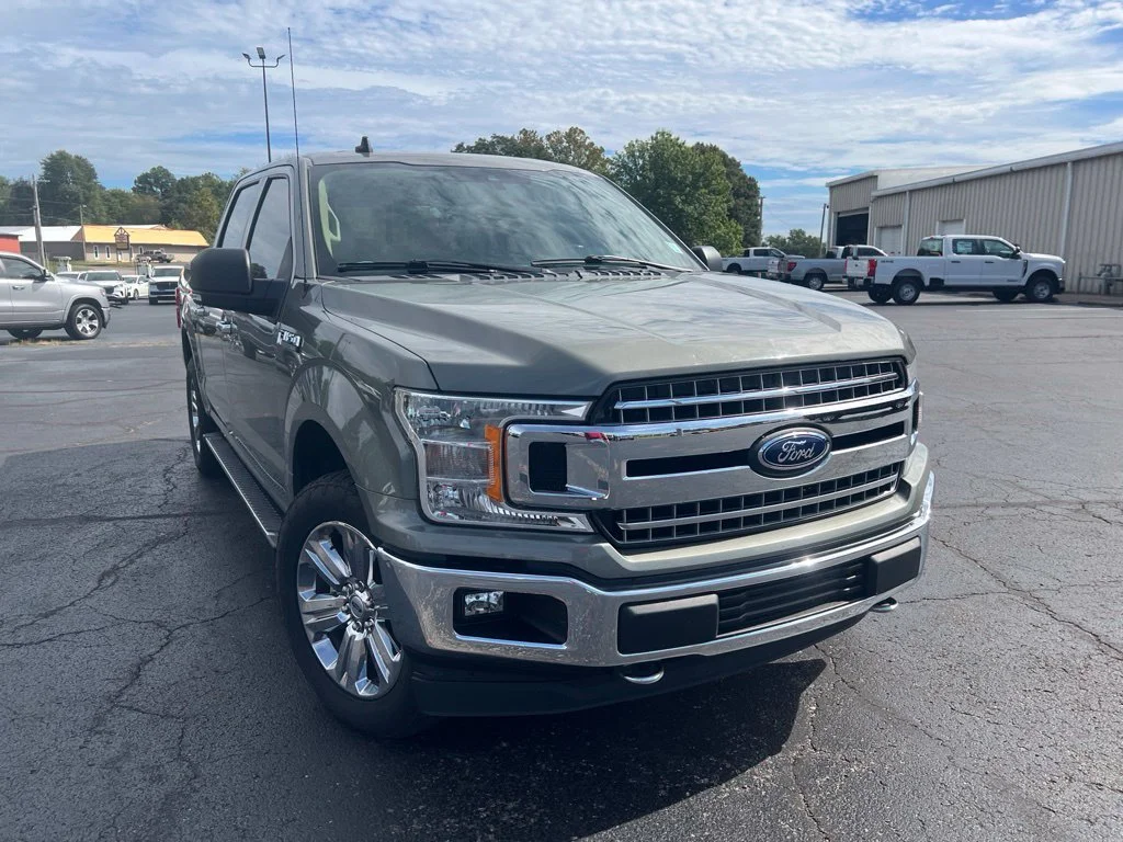 Used 2019 Silver Spruce Metallic Ford XLT image 1