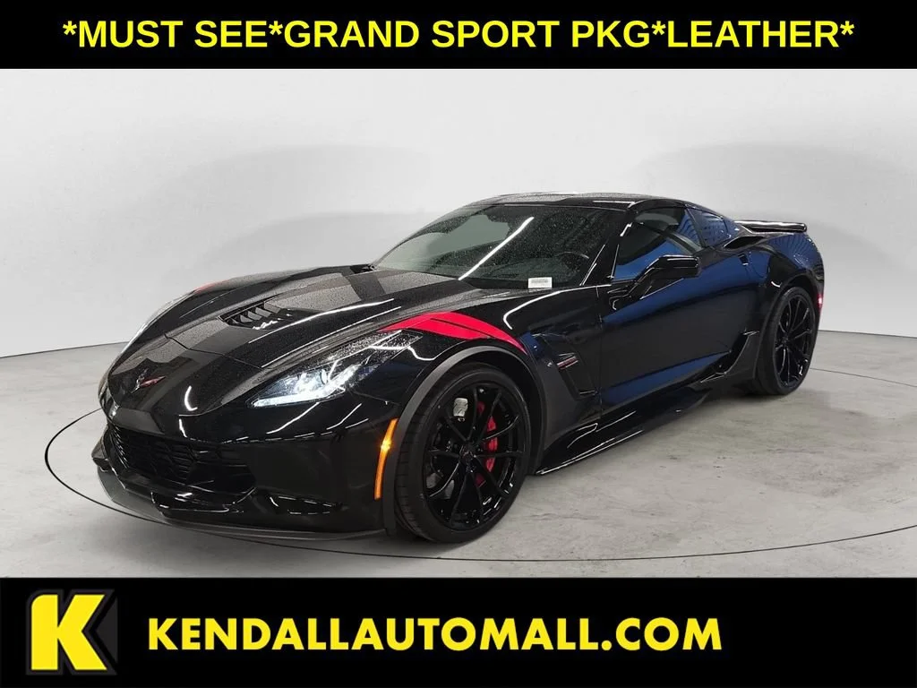Used 2017 BLACK Chevrolet Grand Sport 2LT image 1