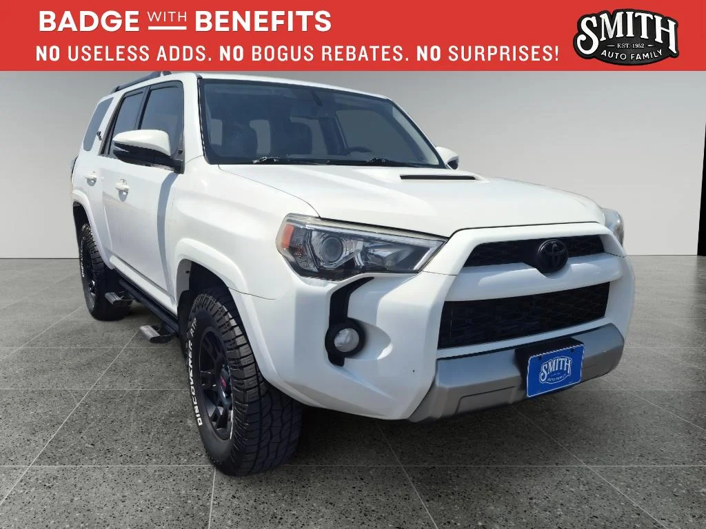 Used 2019 Super White Toyota TRD Off Road Premium image 1