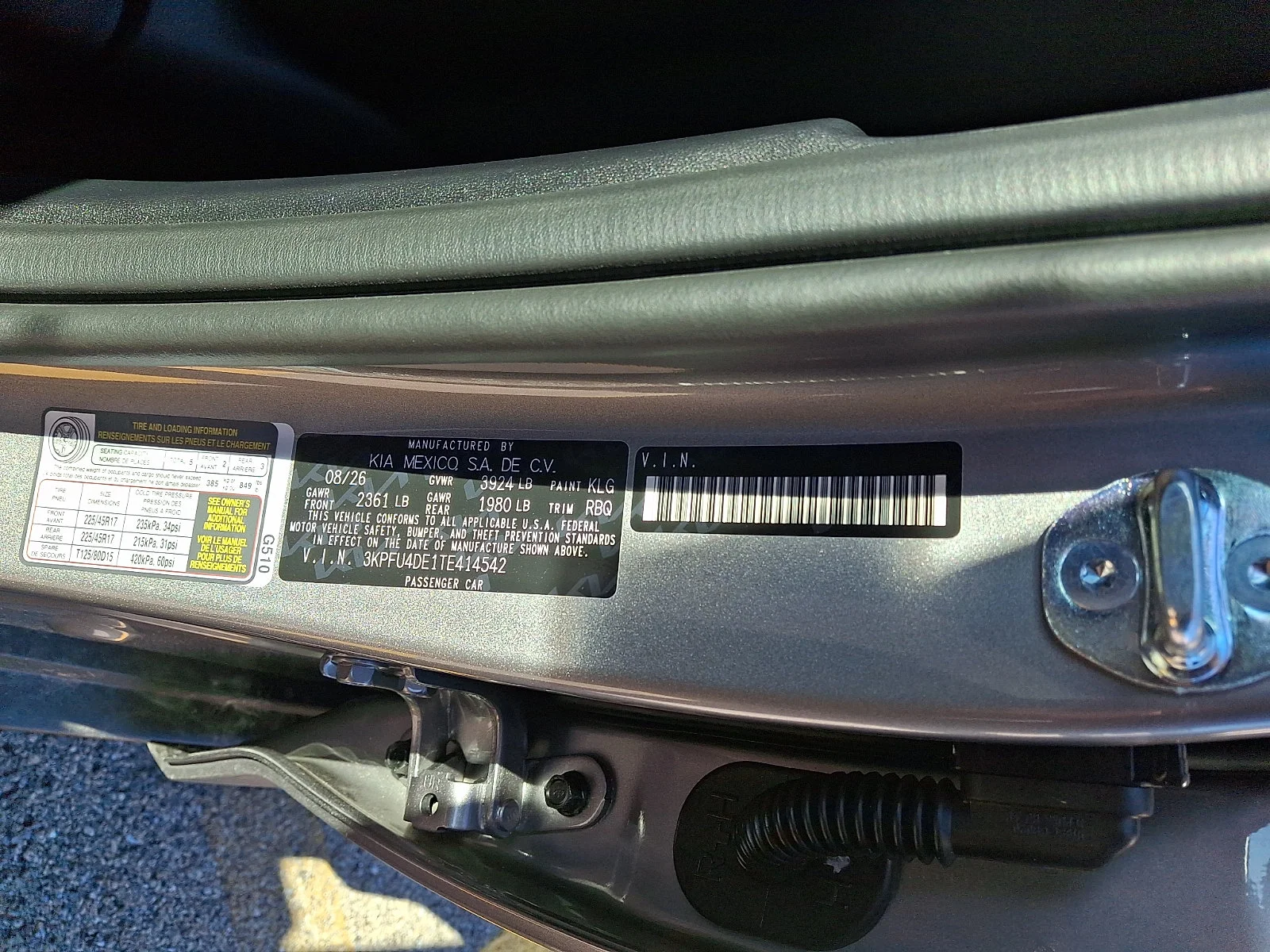 New 2026 Gray Kia EX image 21